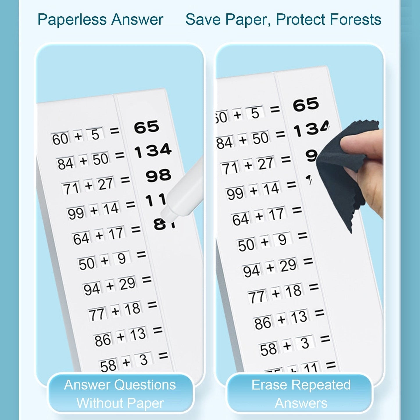 Fun Math Learning Chart Poster
