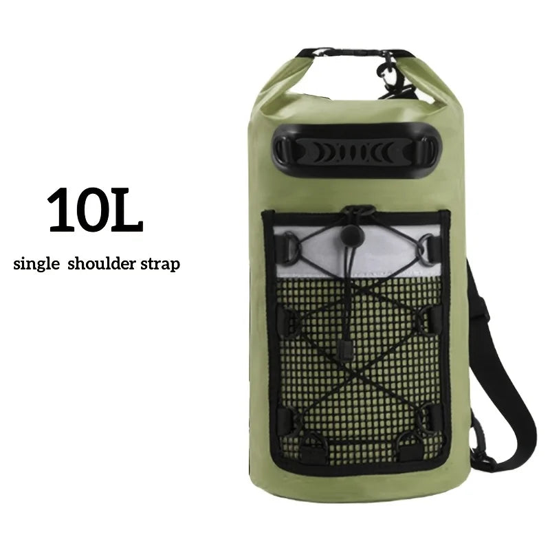 Waterproof Outdoor Dry Bag 10/20/30L Roll Top Backpack