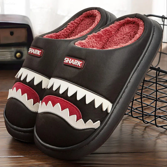 Cozy Shark Soft Warm Slippers - Luxicro