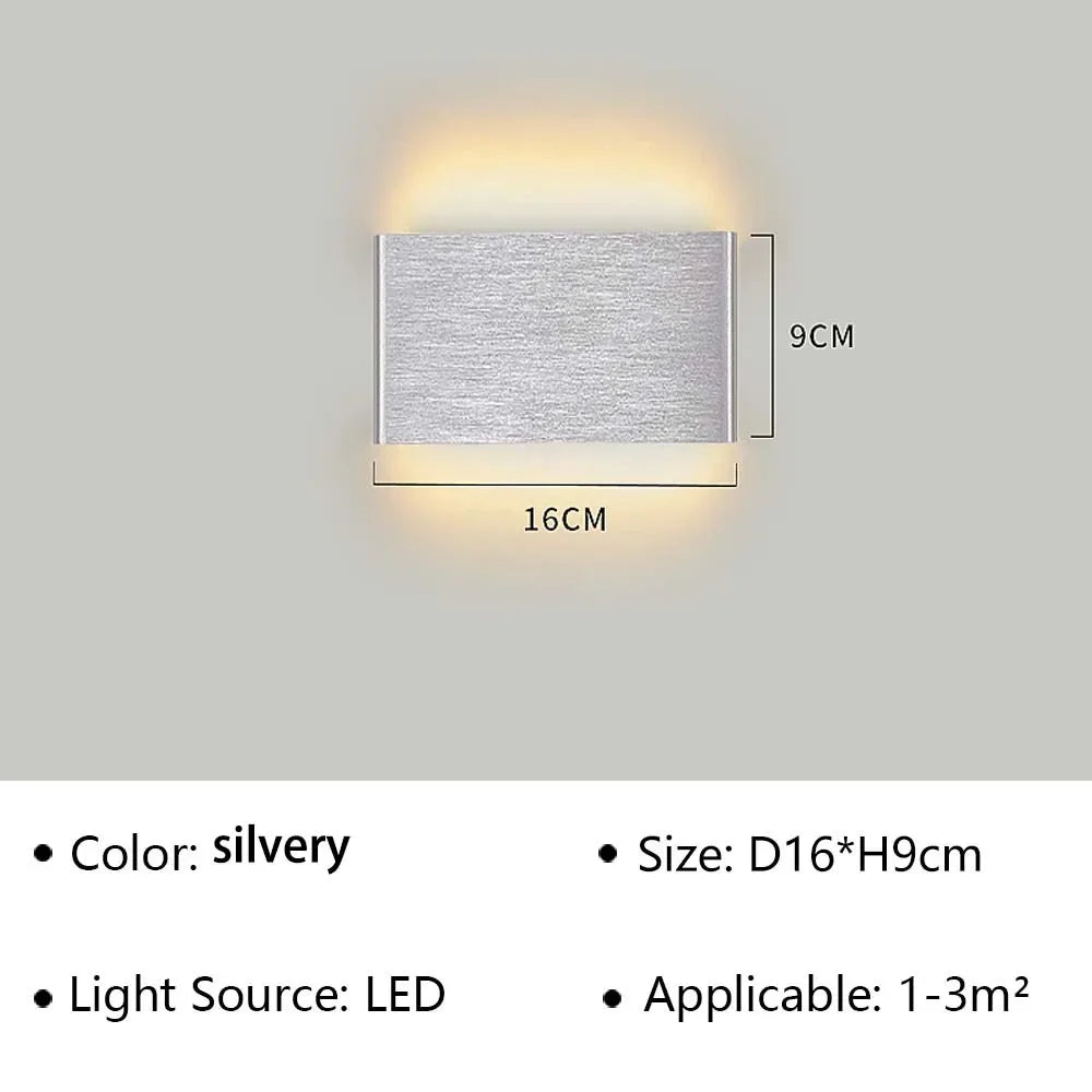 Stylish LED Wall Sconce with Soft White Light