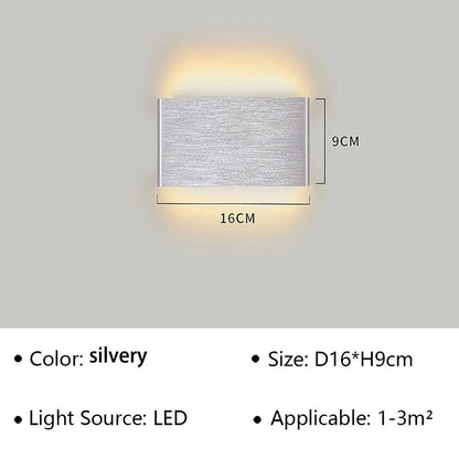 Stylish LED Wall Sconce with Soft White Light