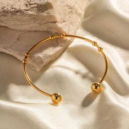 Stylish Beaded Cuff Bracelet Accessory