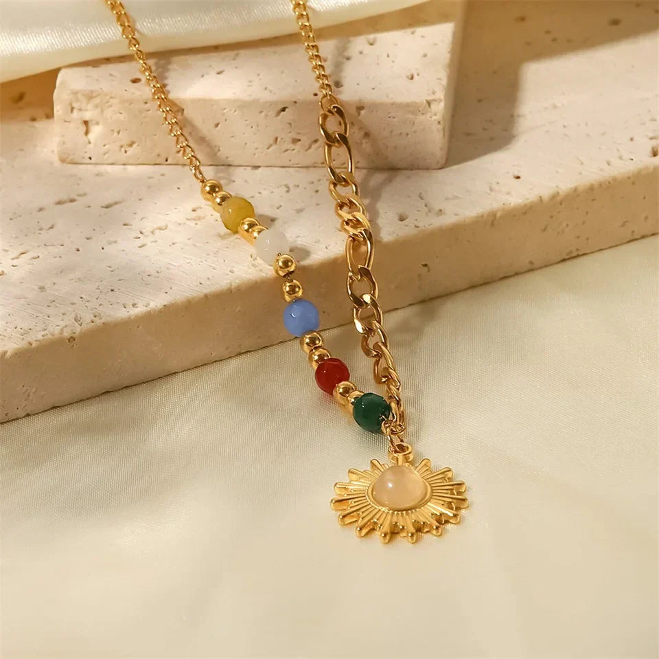 Pretty Bright Dainty Pendant Necklace