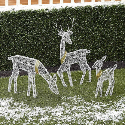 Bright LED Reindeer Yard Decor