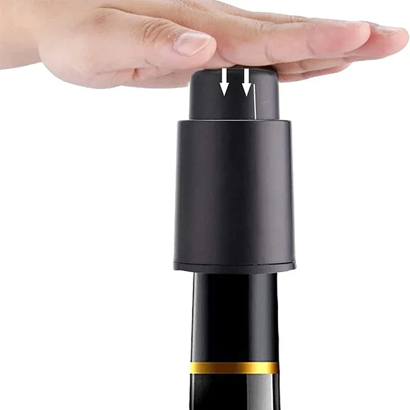 Premium Wine Saver Stopper with Date Tracker - Luxicro