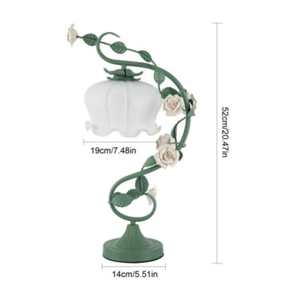 Elegant Flower Desk Lamp