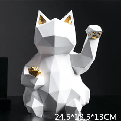 Simple Modern Cat Decoration