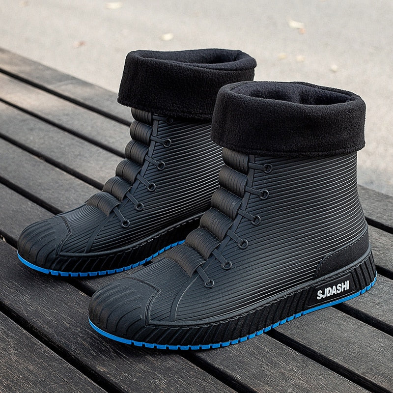 Comfortable Women's Rain Shoes With Grip Soles