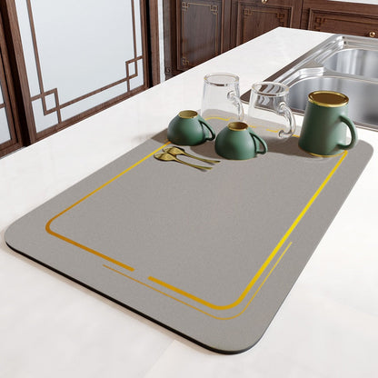 Large Anti Slip Kitchen Dryer Mat