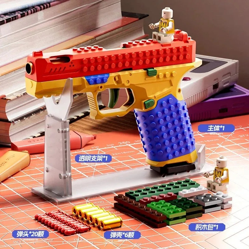 Fun Kids Toy Blaster Gun Continuous Firing Action
