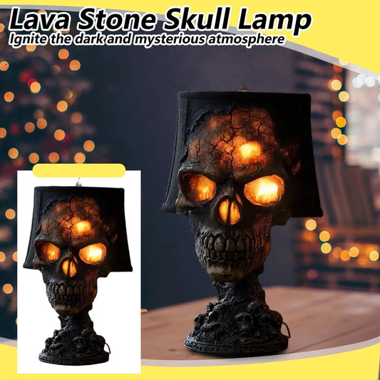 Dark Skull Desk Lamp LED Lighting - Luxicro