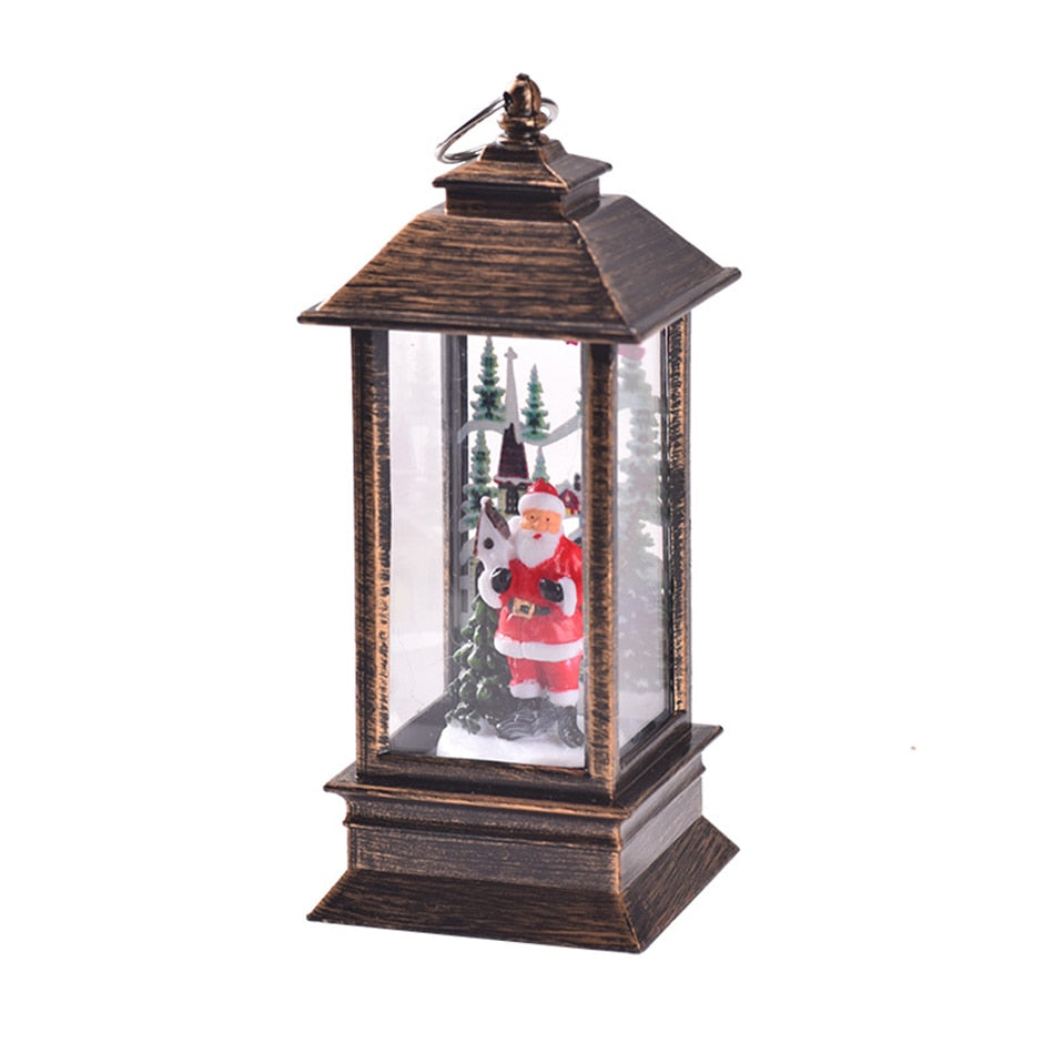 Rustic Mini Christmas Lantern - Luxicro