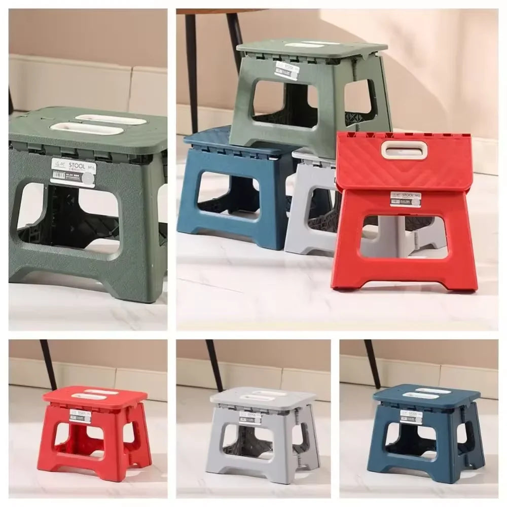 Compact Collapsible Step Stool for Home