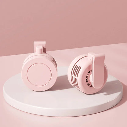 Compact Rechargeable Desk Fan Clip