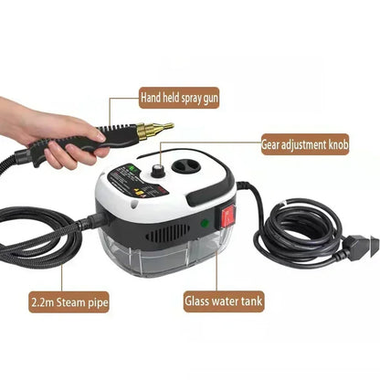 Powerful Portable Steam Jet Surface Cleaner