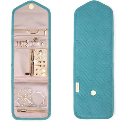 Portable Jewelry Travel Roll Case