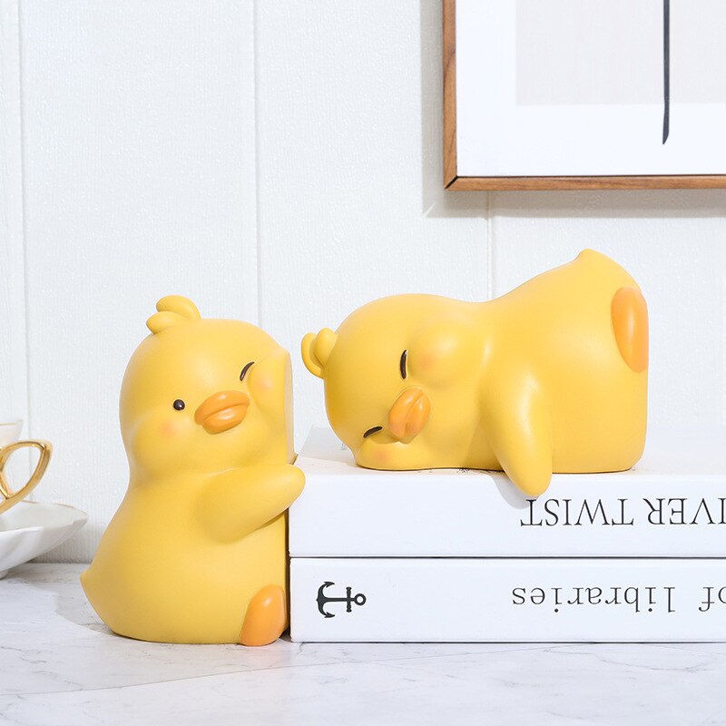 Cute Quacking Rubber Book Stops