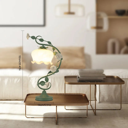Elegant Flower Desk Lamp