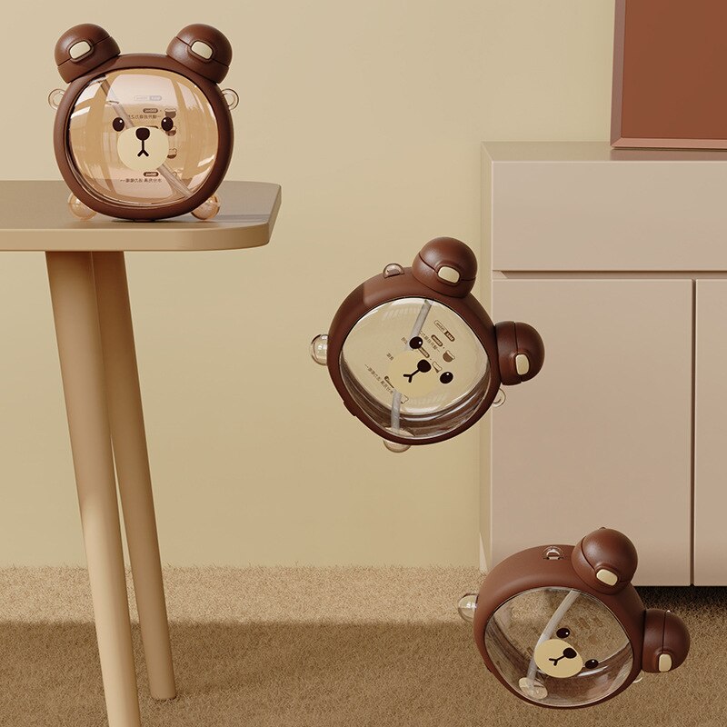 Big Cute Bear Insulated Water Bottle