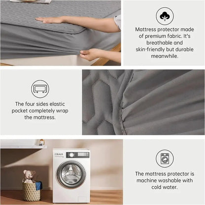 Breathable Waterproof Mattress Protector Cover