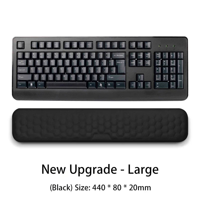 Comfortable Ergonomic Mouse Pad with Gel Wrist Rest