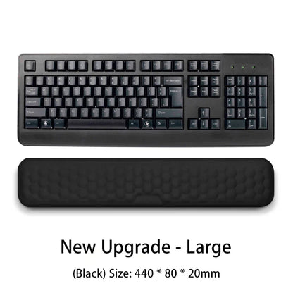 Comfortable Ergonomic Mouse Pad with Gel Wrist Rest