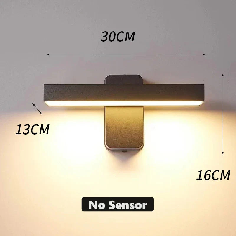 Weatherproof Motion Activated LED Outdoor Wall Light