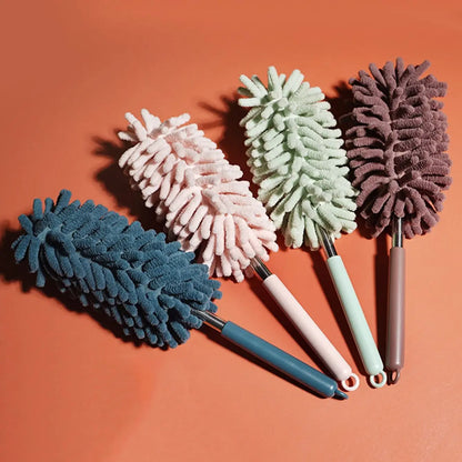 Compact Telescopic Microfiber Dusting Cleaning Wand - Luxicro