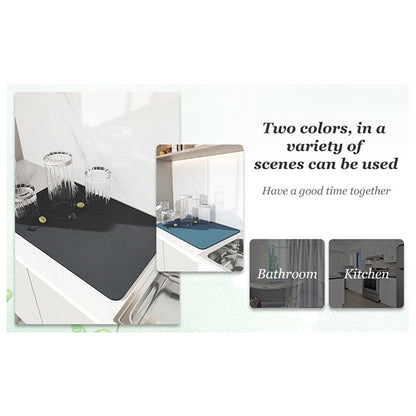 Big Non Slip Kitchen Sink Mat
