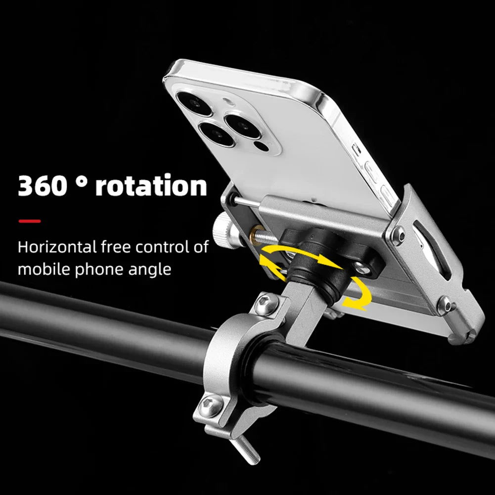 Durable Bike Phone Mount 360 Rotation Holder