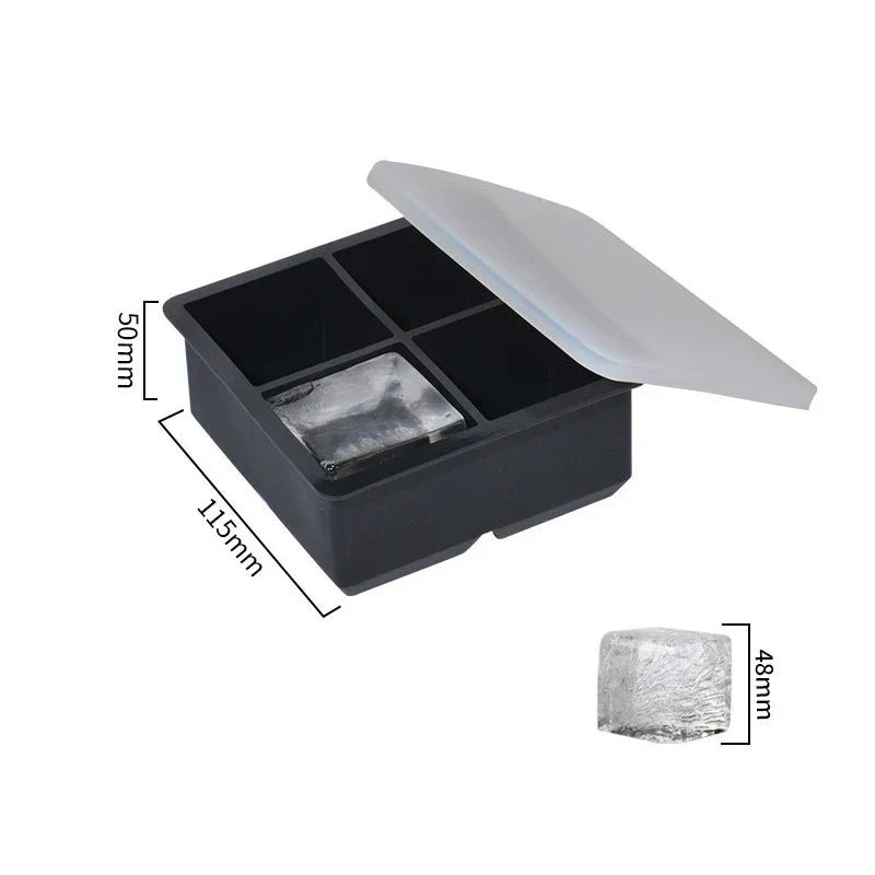 Big Flexible BPA Free Ice Tray - Luxicro