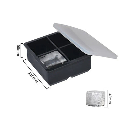 Big Flexible BPA Free Ice Tray - Luxicro