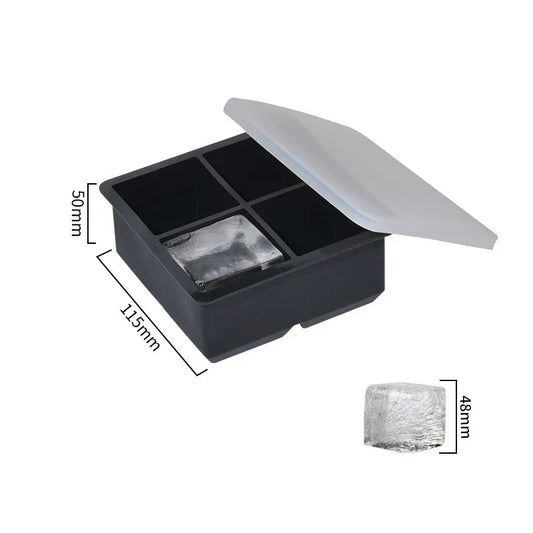 Big Flexible BPA Free Ice Tray - Luxicro