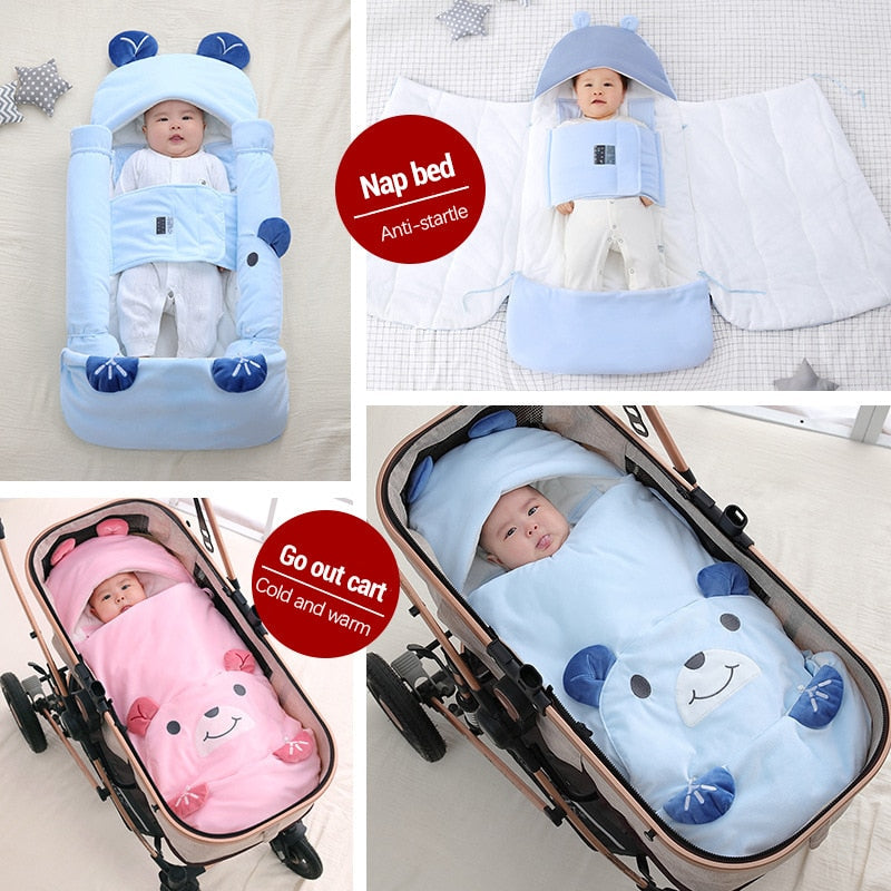 Plush Bear Warm Sleeping Bag - Luxicro