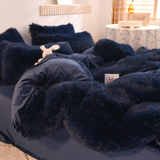 Cozy Comfortable White Bedding Set - Luxicro