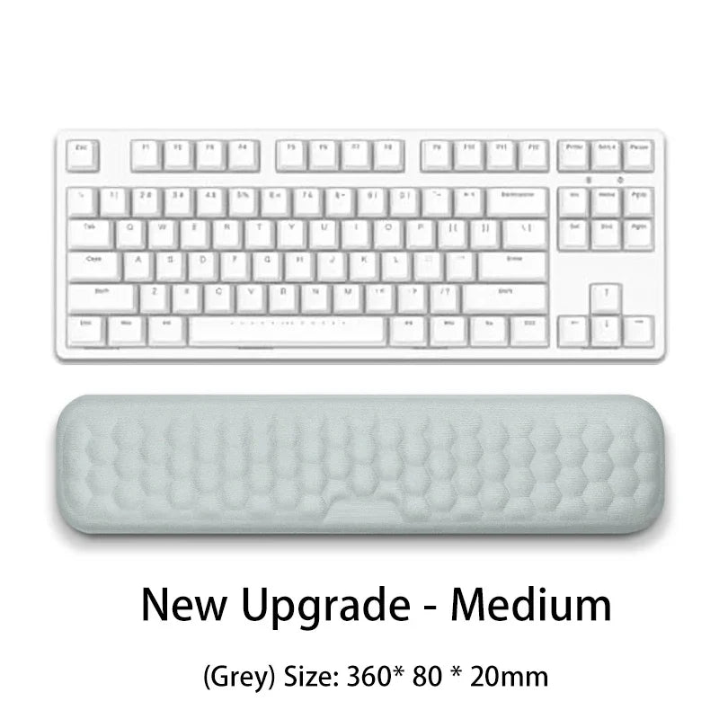 Comfortable Ergonomic Mouse Pad with Gel Wrist Rest