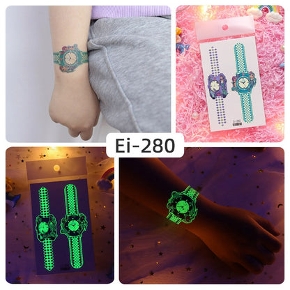 Shiny Style Watch Temporary Tattoo