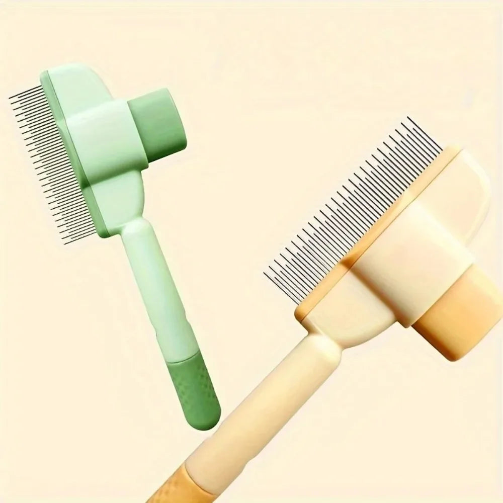 Pet Grooming Easy Clean Flea Comb Brush