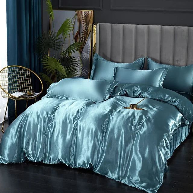 Luxurious Silk Bed Sheet Set - Luxicro