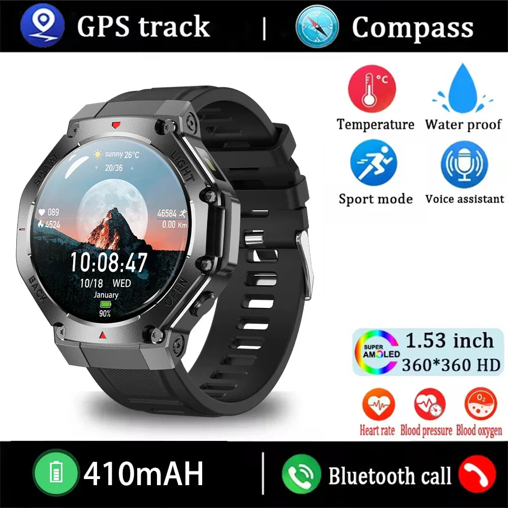 Advanced Fitness Tracker with GPS and Heart Rate Monitor