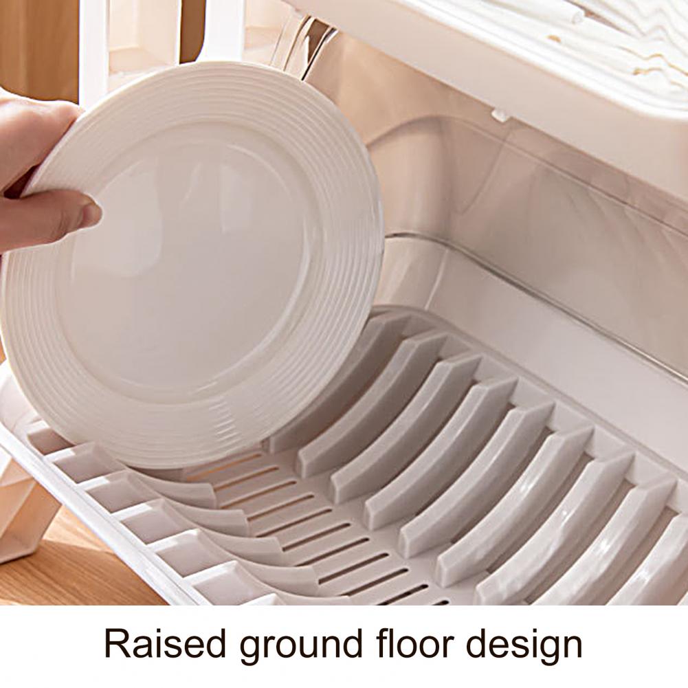 Space Saving Stainless Steel Dish Rack