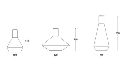 Modern Designer LED Hanging Light Fixture