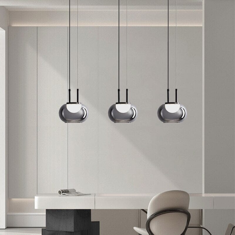 Luxury Glass Pendant Lighting Gold Tone Chandelier - Luxicro