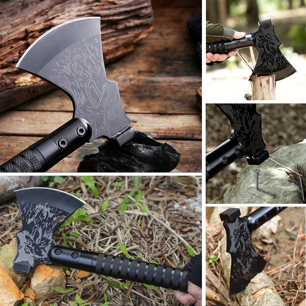 Compact Multi Tool Camping Hatchet Axe