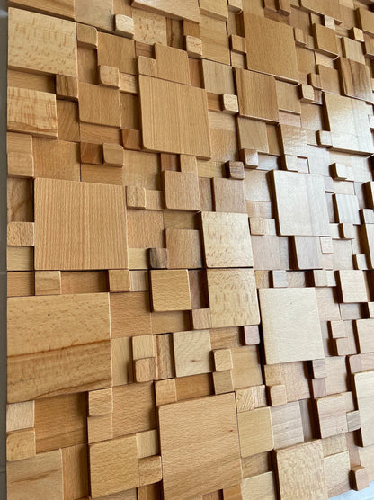 Natural Wooden Decor Wall Panels - Luxicro