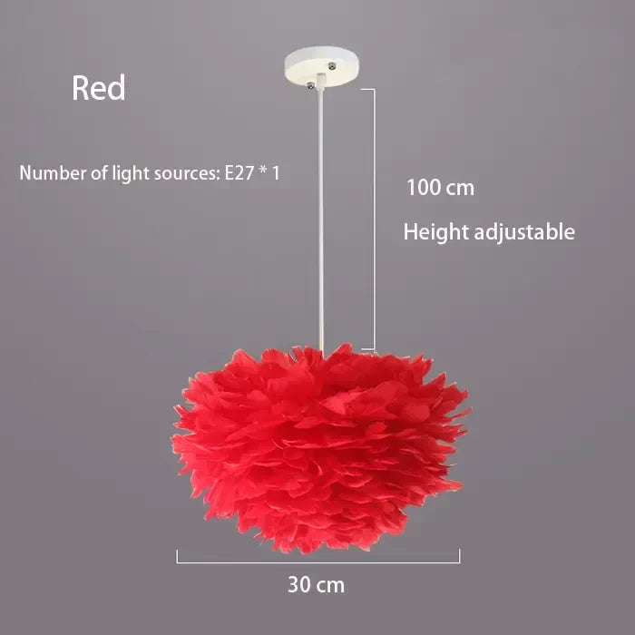 Simple White Pendant Light Fixture