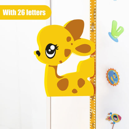 Fun Wall Height Chart Sticker for Kids - Luxicro
