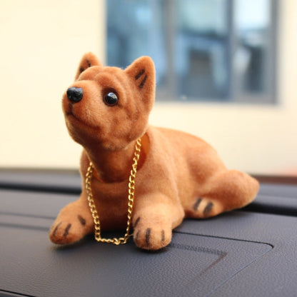 Fun Car Dog Bobble Head Decoration