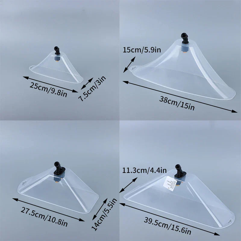 Waterproof Garden Sprayer Nozzle with Protective Cover