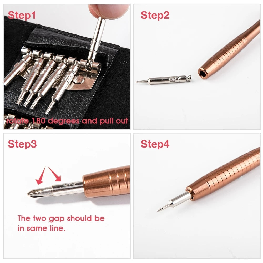 Ultimate 25in1 Multi-Tool Screwdriver Set